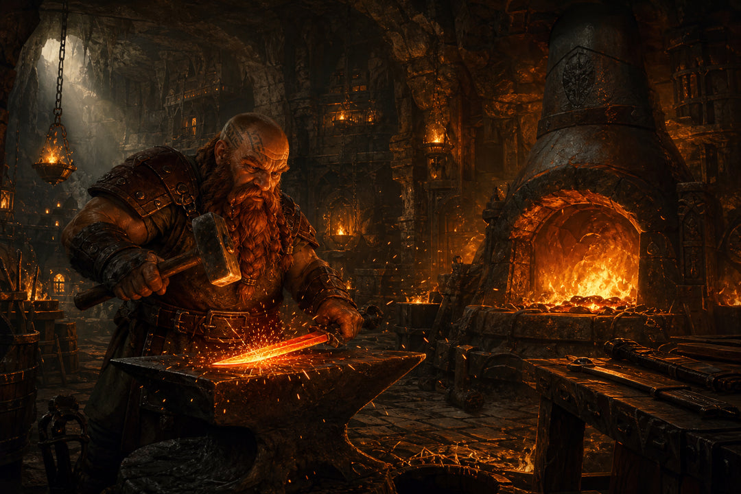Dwarven Forge — The Candle That Smells Like a Smithy Under the Mountain