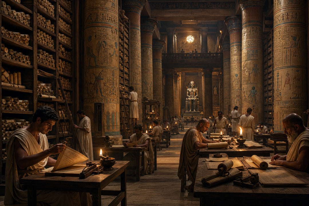 Library of Alexandria: The Candle That Smells Like Lost Knowledge