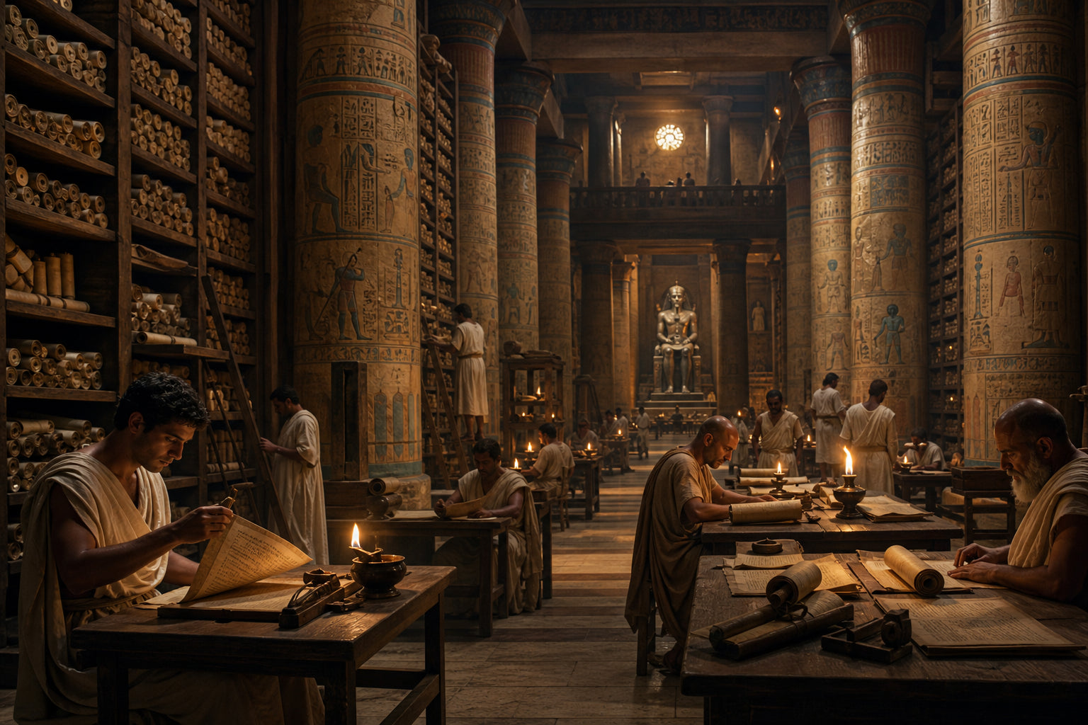 Library of Alexandria: The Candle That Smells Like Lost Knowledge
