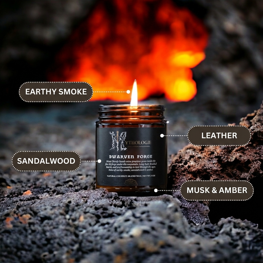 Mythologie candle